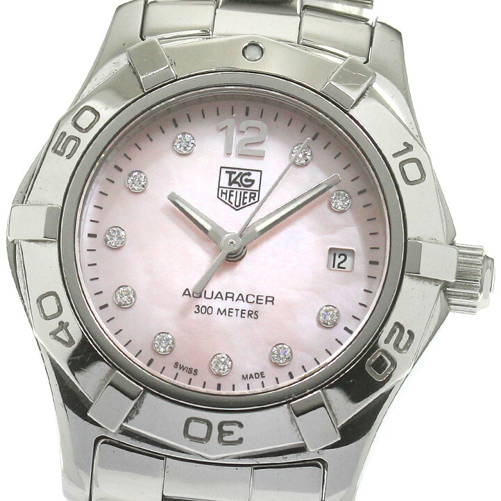 楽天市場】タグホイヤー TAG HEUER WAF141A アクアレーサー 10Pダイヤ  