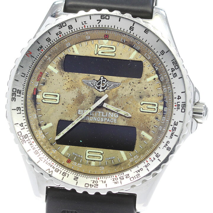 楽天市場】ジャンク ブライトリング BREITLING A56012.1 クロノ 