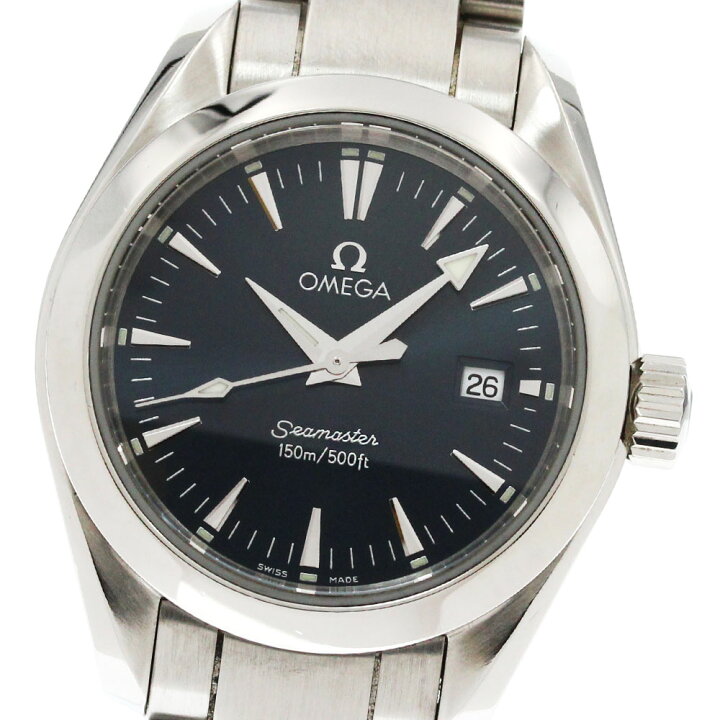 楽天市場】オメガ OMEGA 2577.80 シーマスター アクアテラ デイト  
