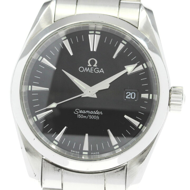 楽天市場】オメガ OMEGA 2518.50 シーマスター アクアテラ デイト  