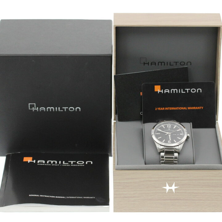 楽天市場】ハミルトン HAMILTON H433110 ブロードウェイ デイデイト 