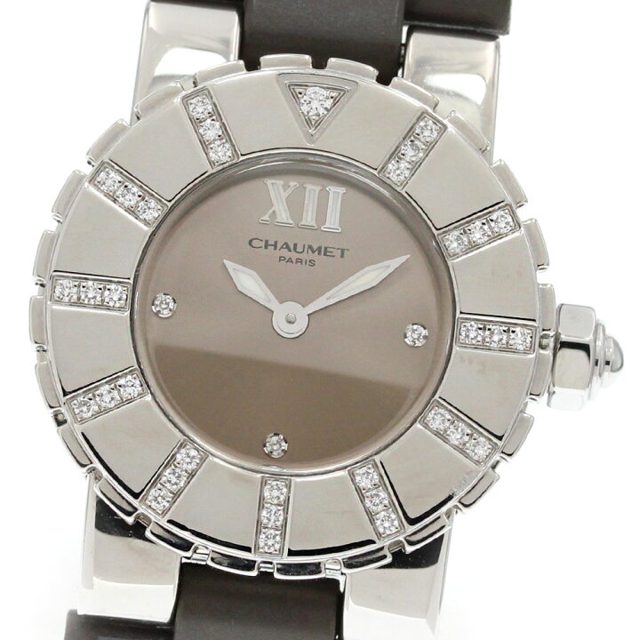 楽天市場】ショーメ Chaumet クラスワン ダイヤベゼル クォーツ  