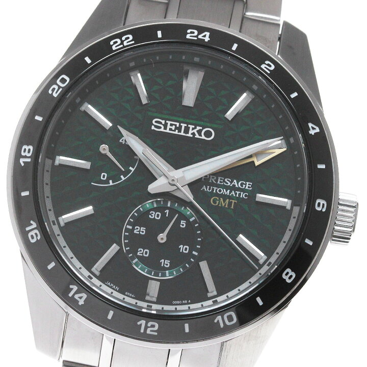 楽天市場】セイコー SEIKO SARF003/6R64-00C0 プレサージュ GMT 自動 