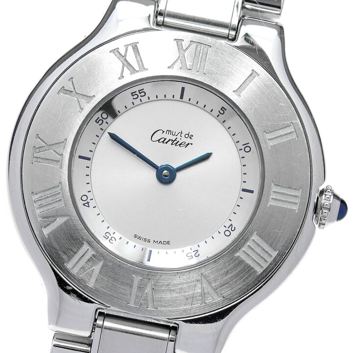 楽天市場】カルティエ CARTIER W10110T2 マスト21LM クォーツ ボーイズ  