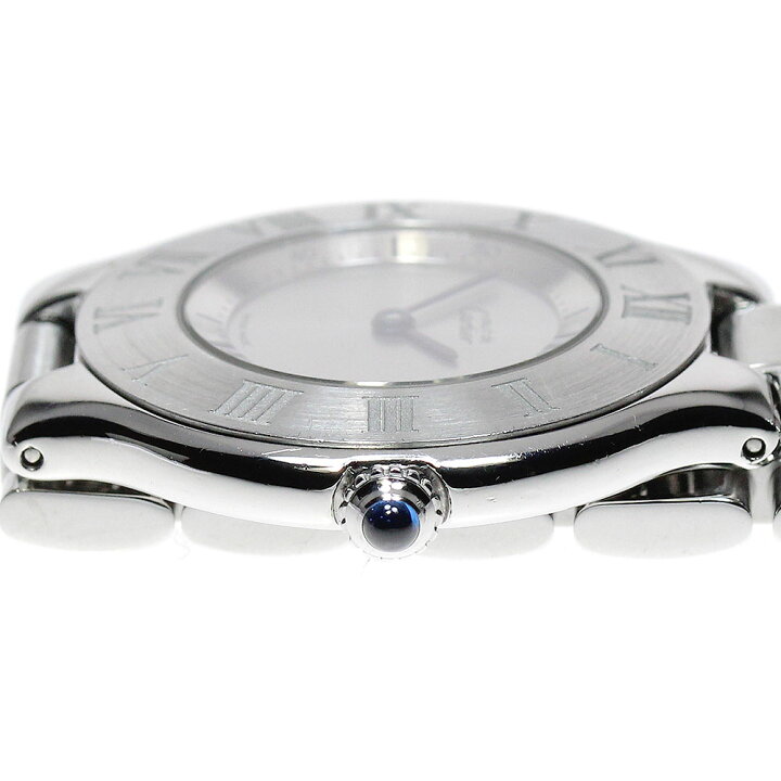 楽天市場】カルティエ CARTIER W10110T2 マスト21LM クォーツ ボーイズ  