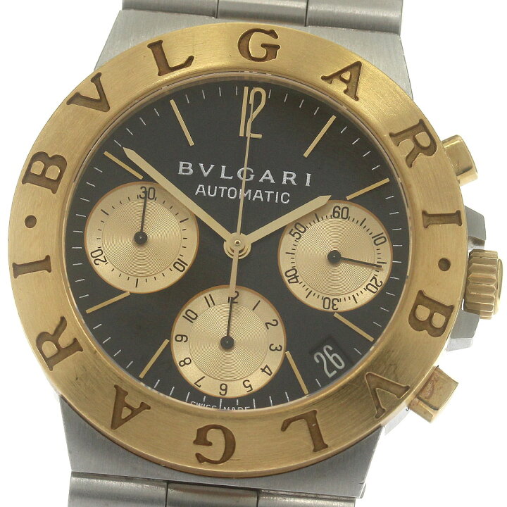楽天市場】ブルガリ BVLGARI CH35SG ディアゴノ スポーツ YGコンビ 