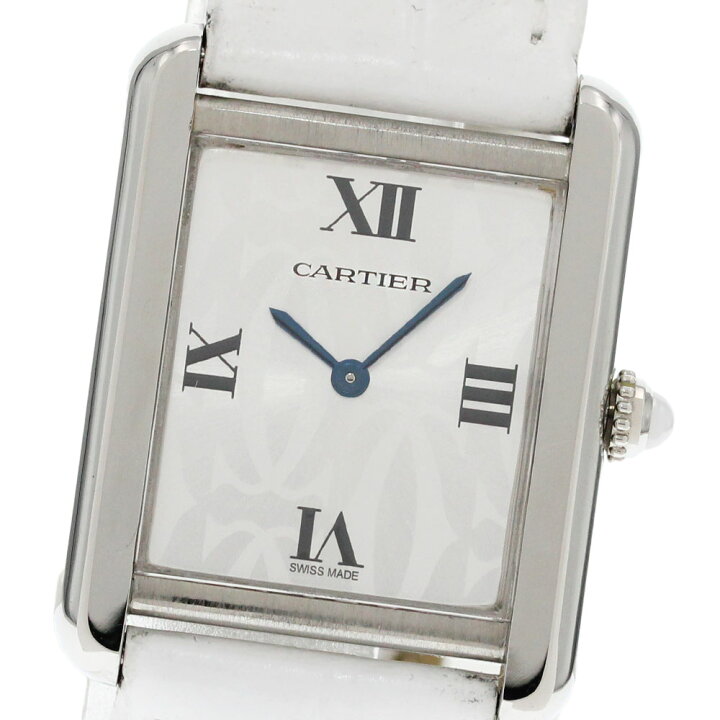 楽天市場】カルティエ CARTIER W1019555 タンクソロSM クリスマス限定  