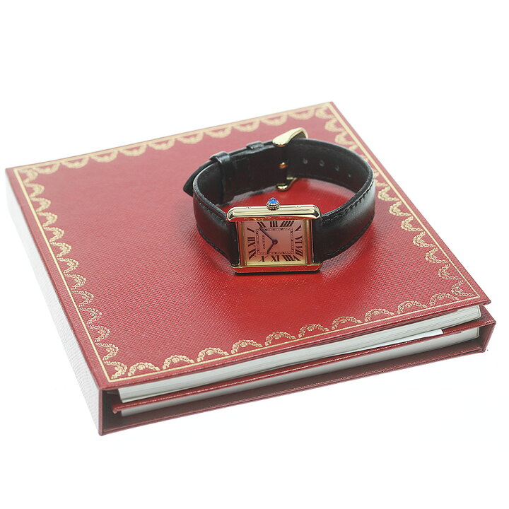楽天市場】カルティエ CARTIER W5200002 タンクソロ SM K18YGベゼル  