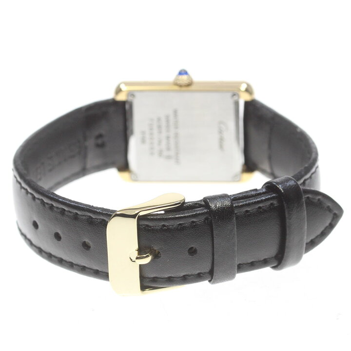 楽天市場】カルティエ CARTIER W5200002 タンクソロ SM K18YGベゼル  