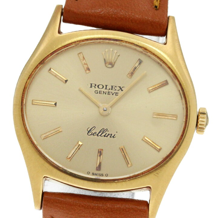 楽天市場】ロレックス ROLEX 3802 チェリーニ K18YG cal.1600 手巻き 