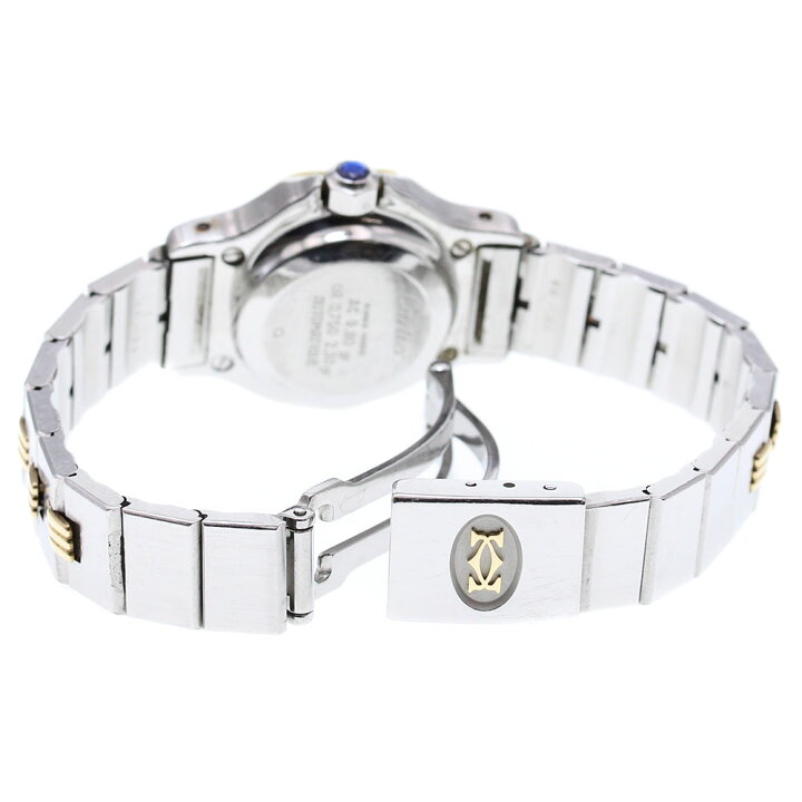 楽天市場】カルティエ CARTIER サントスオクタゴンSM YGコンビ  