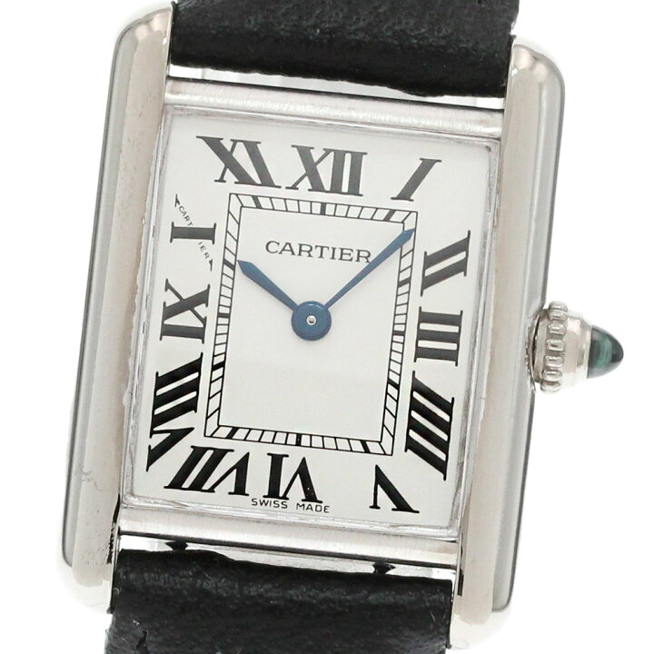 楽天市場】カルティエ CARTIER W1541056 タンク ルイ SM K18WG  