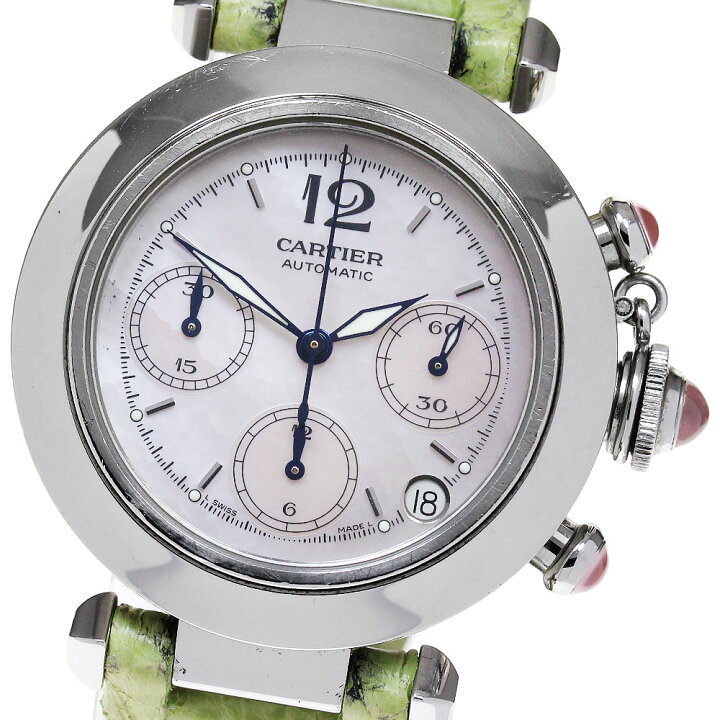 楽天市場】カルティエ CARTIER W3106599 パシャC クロノ 2003年  