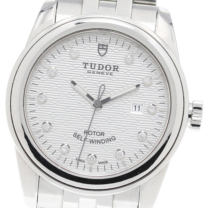 楽天市場】チュードル TUDOR 53000 グラマー 11Pダイヤ デイト 自動  
