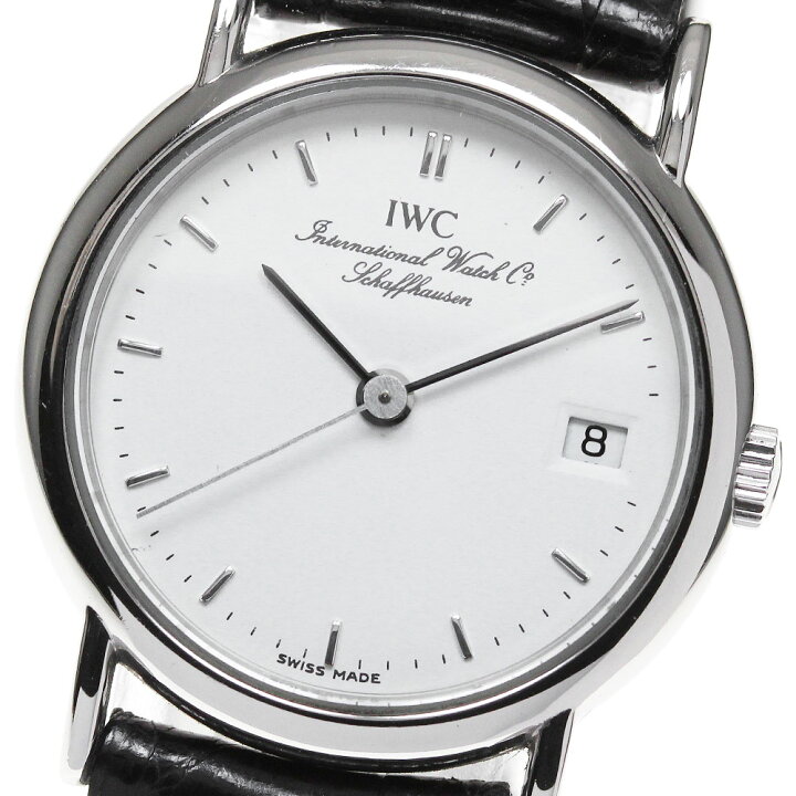 楽天市場】IWC SCHAFFHAUSEN IW453104 ポートフィノ デイト クォーツ 