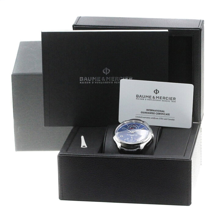 楽天市場】ボーム＆メルシェ Baume & Mercier MOA10422 クリフトン GMT  