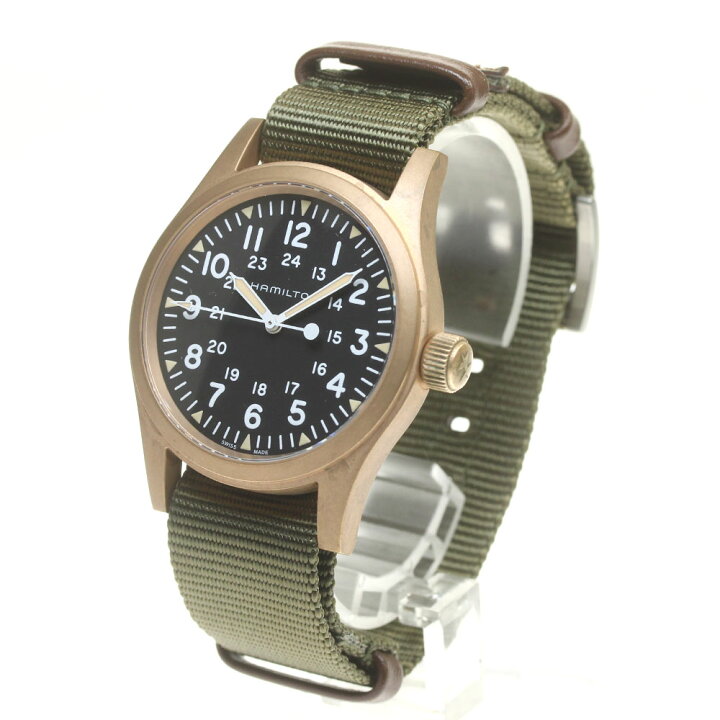 楽天市場】ハミルトン HAMILTON H694590 カーキフィールド メカニカル  