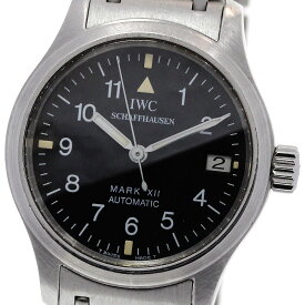 IWC IWC SCHAFFHAUSEN IW442102/4421-002 マークX2 デイト 自動巻き レディース 保証書付き_869417【ev15】【中古】