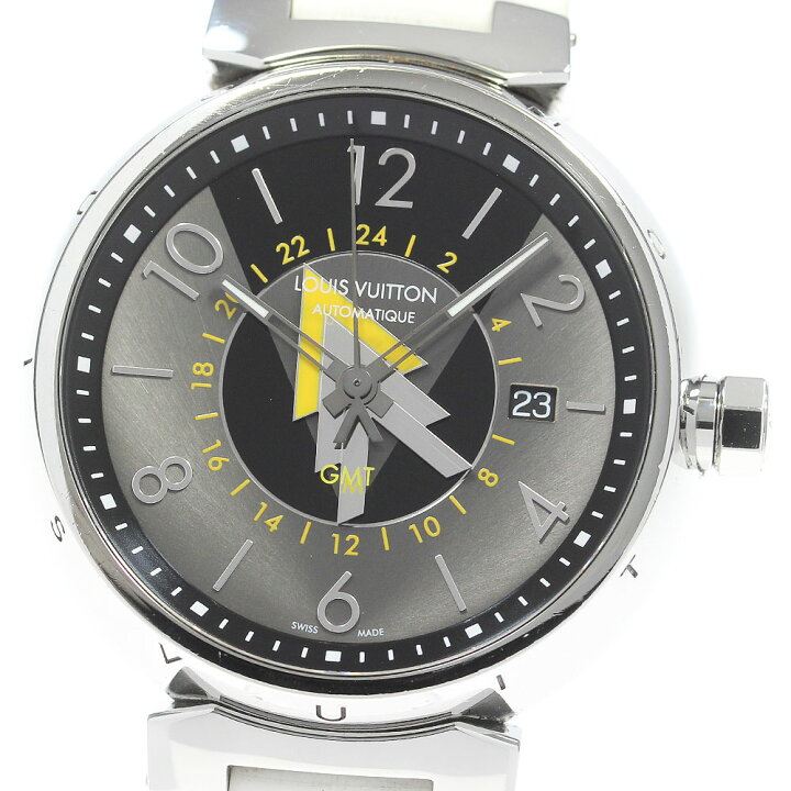 楽天市場】ルイ・ヴィトン LOUIS VUITTON Q1D31 タンブール GMT デイト  