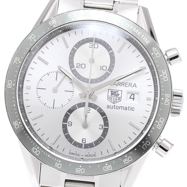 楽天市場】タグホイヤー TAG HEUER CV2011 カレラ クロノグラフ 自動 