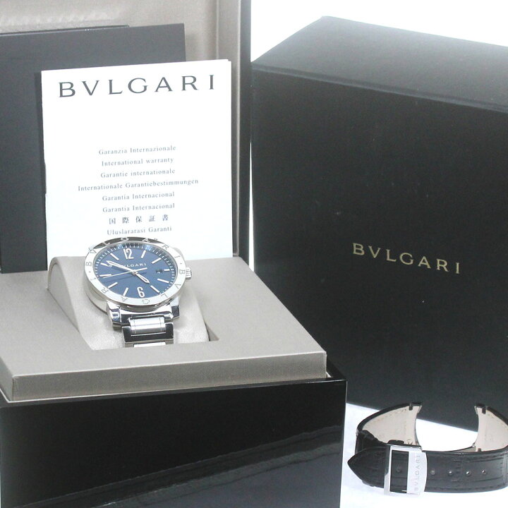 楽天市場】ブルガリ BVLGARI BB41S ブルガリブルガリ デイト 自動巻き 