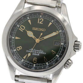 セイコー SEIKO SARB017/6R15-00E1 メカニカル アルピニスト デイト 自動巻き メンズ _862433【ev10】【中古】