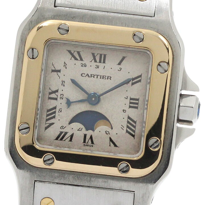 楽天市場】ジャンク カルティエ CARTIER W20008C4 サントスガルベ SM 