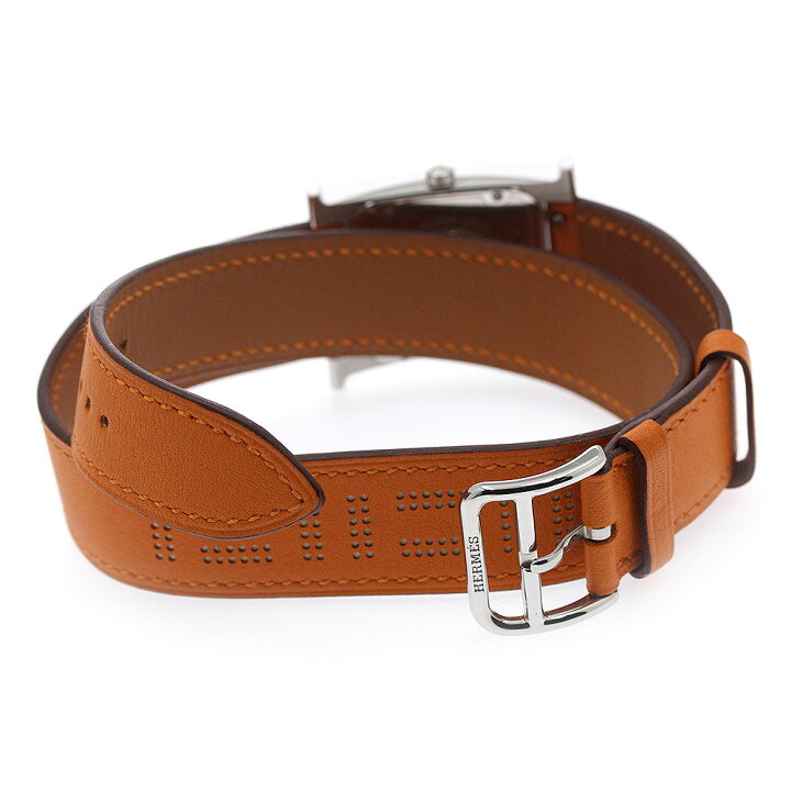 楽天市場】エルメス HERMES HH1.510 Hウォッチ ドゥブルトゥール  