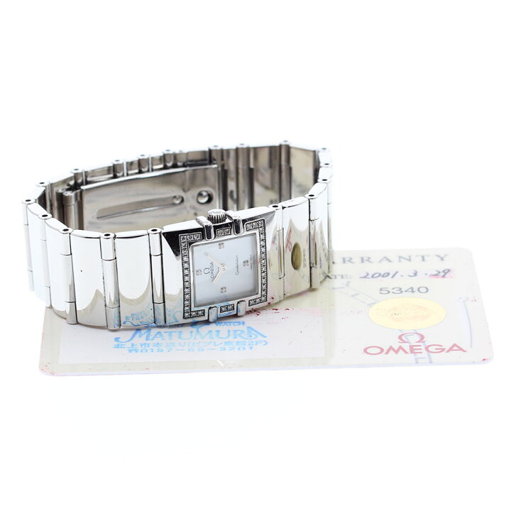 楽天市場】オメガ OMEGA 1528.76 コンステレーション カレ ダイヤ  