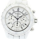 シャネル CHANEL H1007 J12 ホワイトセラミック 自動巻き メンズ _870509【中古】