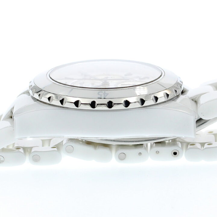 楽天市場】シャネル CHANEL H1007 J12 ホワイトセラミック 自動巻き  