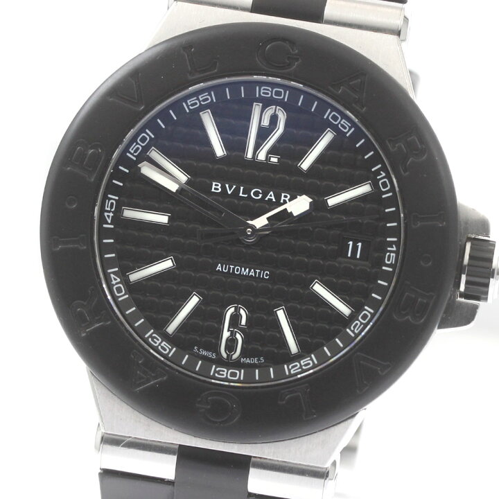 楽天市場】ブルガリ BVLGARI DG40SV ディアゴノ デイト 自動巻き 