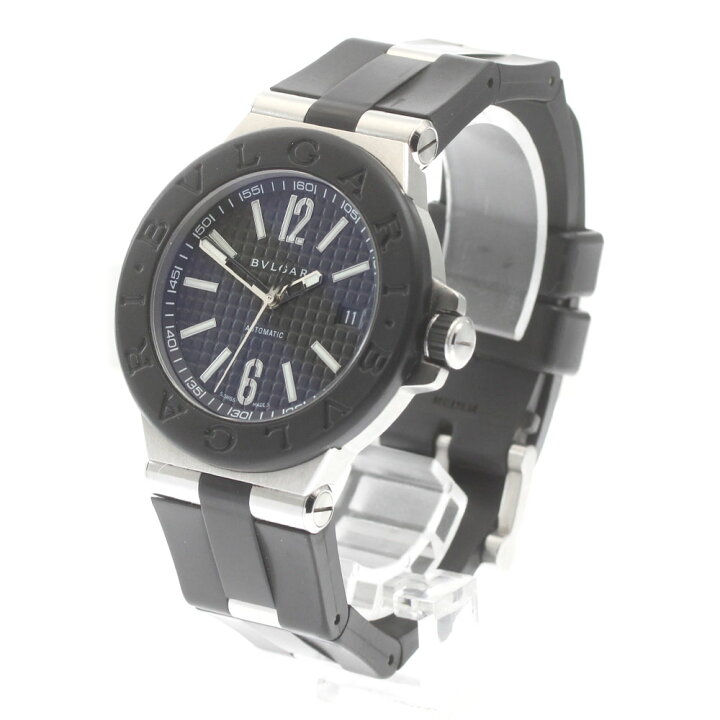 楽天市場】ブルガリ BVLGARI DG40SV ディアゴノ デイト 自動巻き 