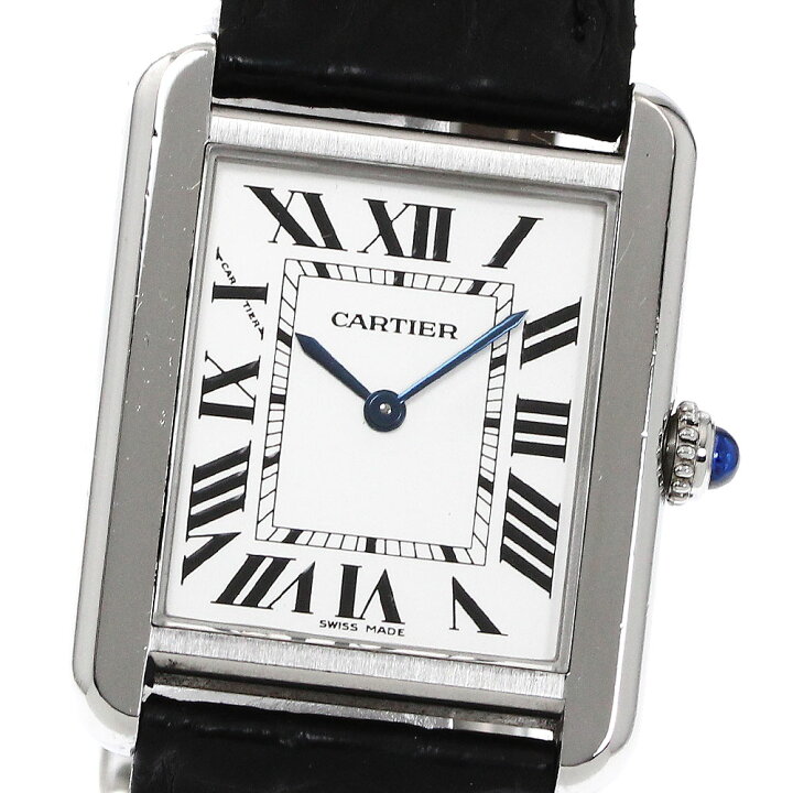 楽天市場】カルティエ CARTIER W1018255 タンクソロ SM クォーツ  