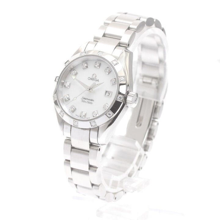 楽天市場】オメガ OMEGA 2575.75 シーマスター アクアテラ 11Pダイヤ  