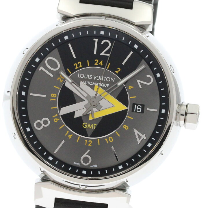 楽天市場】ルイ・ヴィトン LOUIS VUITTON Q1D31 タンブール GMT デイト  