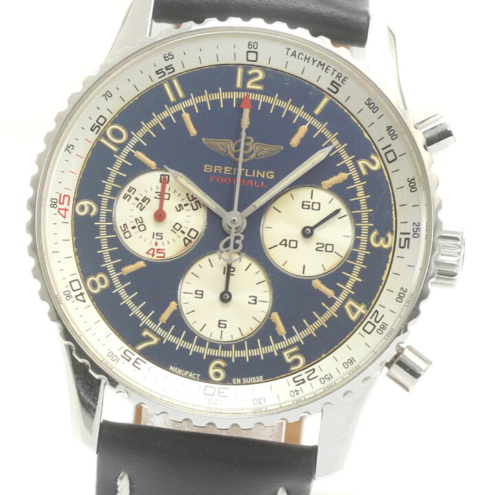 楽天市場】ブライトリング BREITLING A30022 ナビタイマー92 FOOTBALL  
