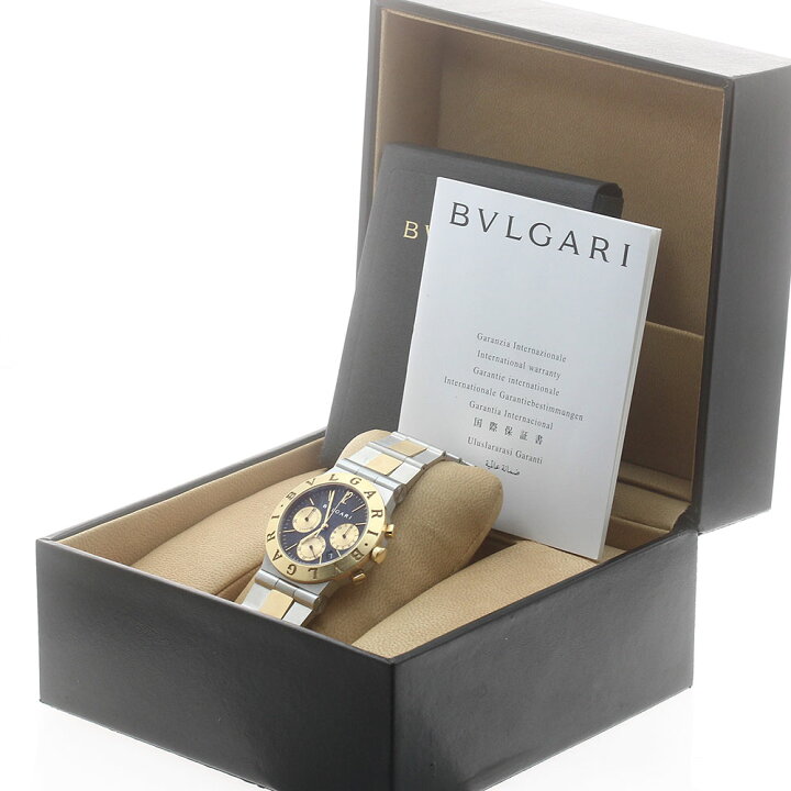 楽天市場】ブルガリ BVLGARI CH35SG ディアゴノ スポーツ YGコンビ 