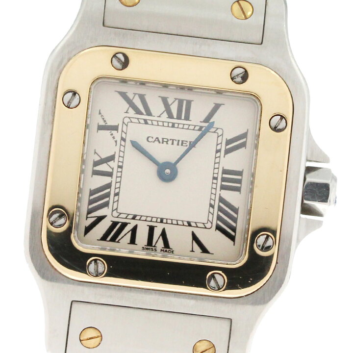 楽天市場】カルティエ CARTIER W20012C4 サントスガルベSM 観音  