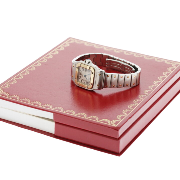 楽天市場】カルティエ CARTIER W20012C4 サントスガルベSM 観音  