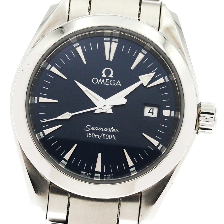 楽天市場】オメガ OMEGA 2577.80 シーマスター アクアテラ デイト 