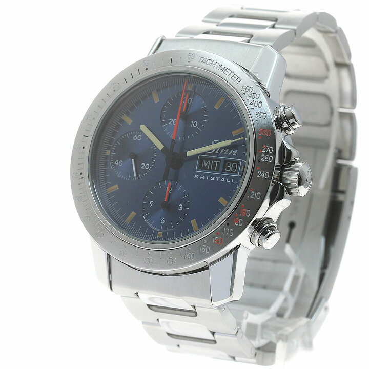 楽天市場】ジン Sinn 303.KRISTALL クリスタル クロノグラフ 