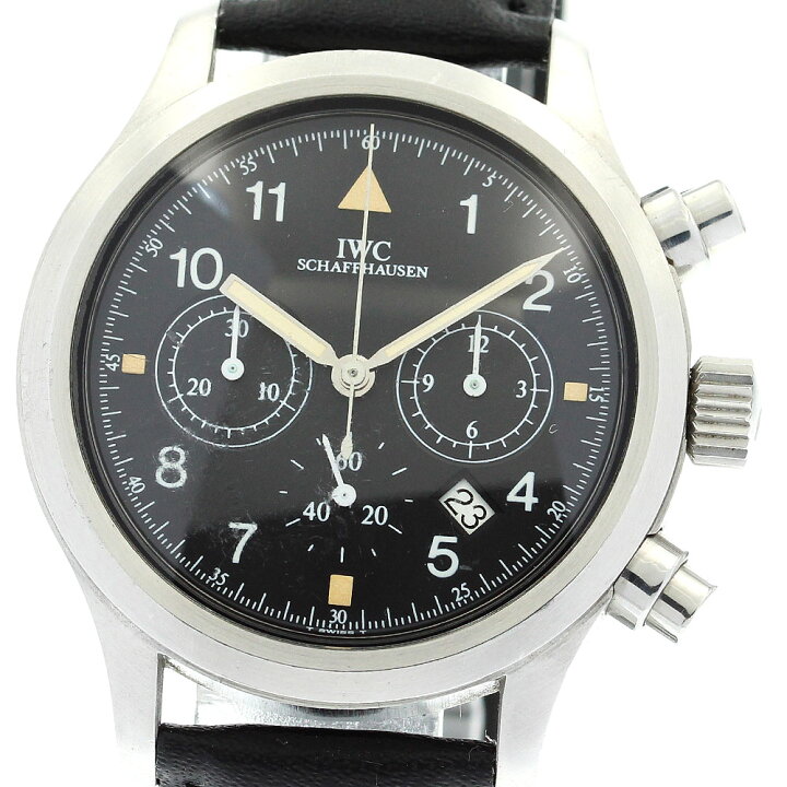 楽天市場】IWC IWC SCHAFFHAUSEN IW374002 フリーガー デイト クロノ 