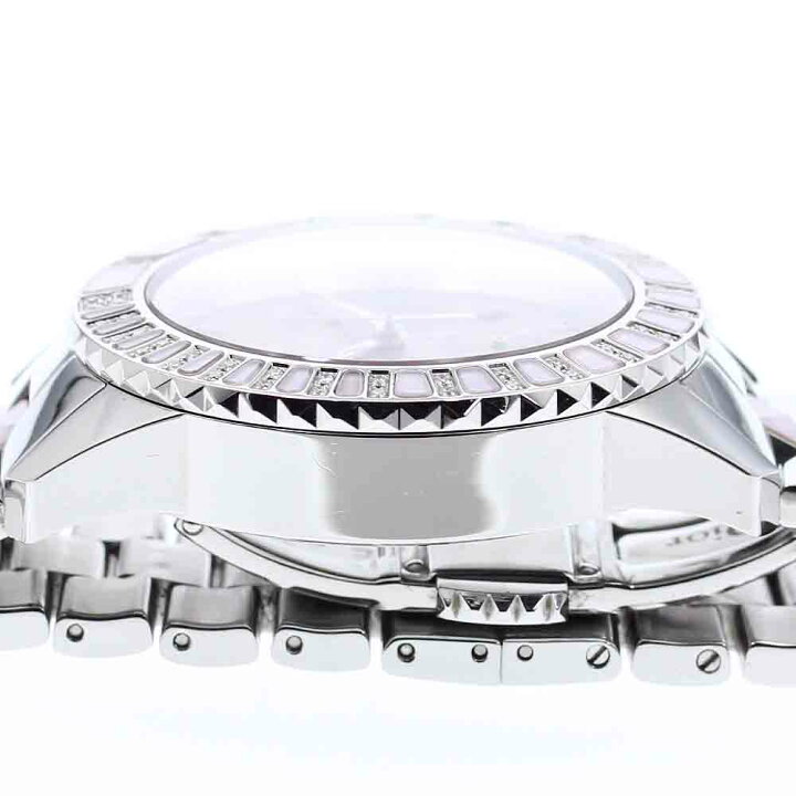 楽天市場】ディオール Dior CD114315 クリスタル クロノグラフ デイト  