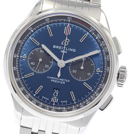 ブライトリング BREITLING AB0118 プレミエ B01 クロノグラフ 自動巻き メンズ 良品 _876996【中古】