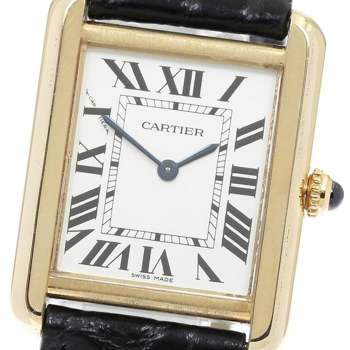 楽天市場】カルティエ CARTIER W1018755 タンクソロ SM SS/K18YG  