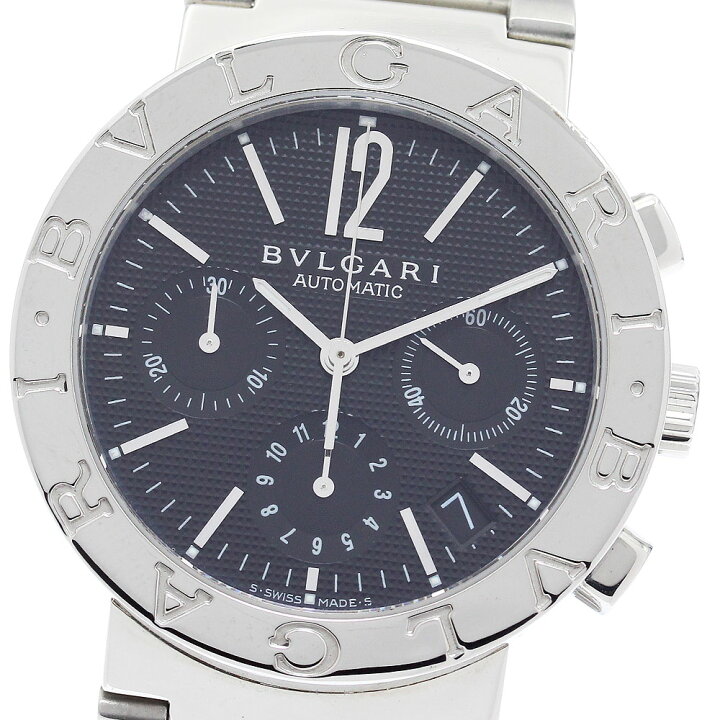 楽天市場】ブルガリ BVLGARI BB38SSCH ブルガリブルガリ クロノグラフ  