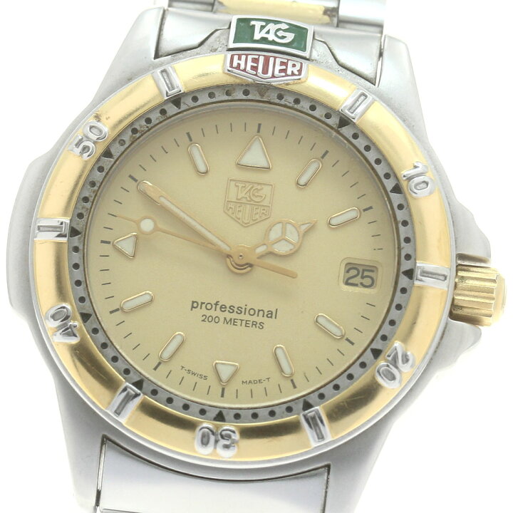 楽天市場】タグホイヤー TAG HEUER WF1221-K0 プロフェッショナル200m 