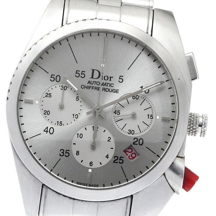 楽天市場】ディオール Dior CD084611 シフルルージュ デイト クロノ  