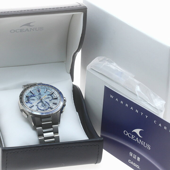 楽天市場】カシオ CASIO OCW-G1100C-7AJF オシアナス GPSハイブリッド 